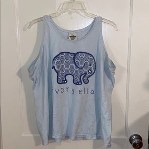 Ivory Ella Tank Large